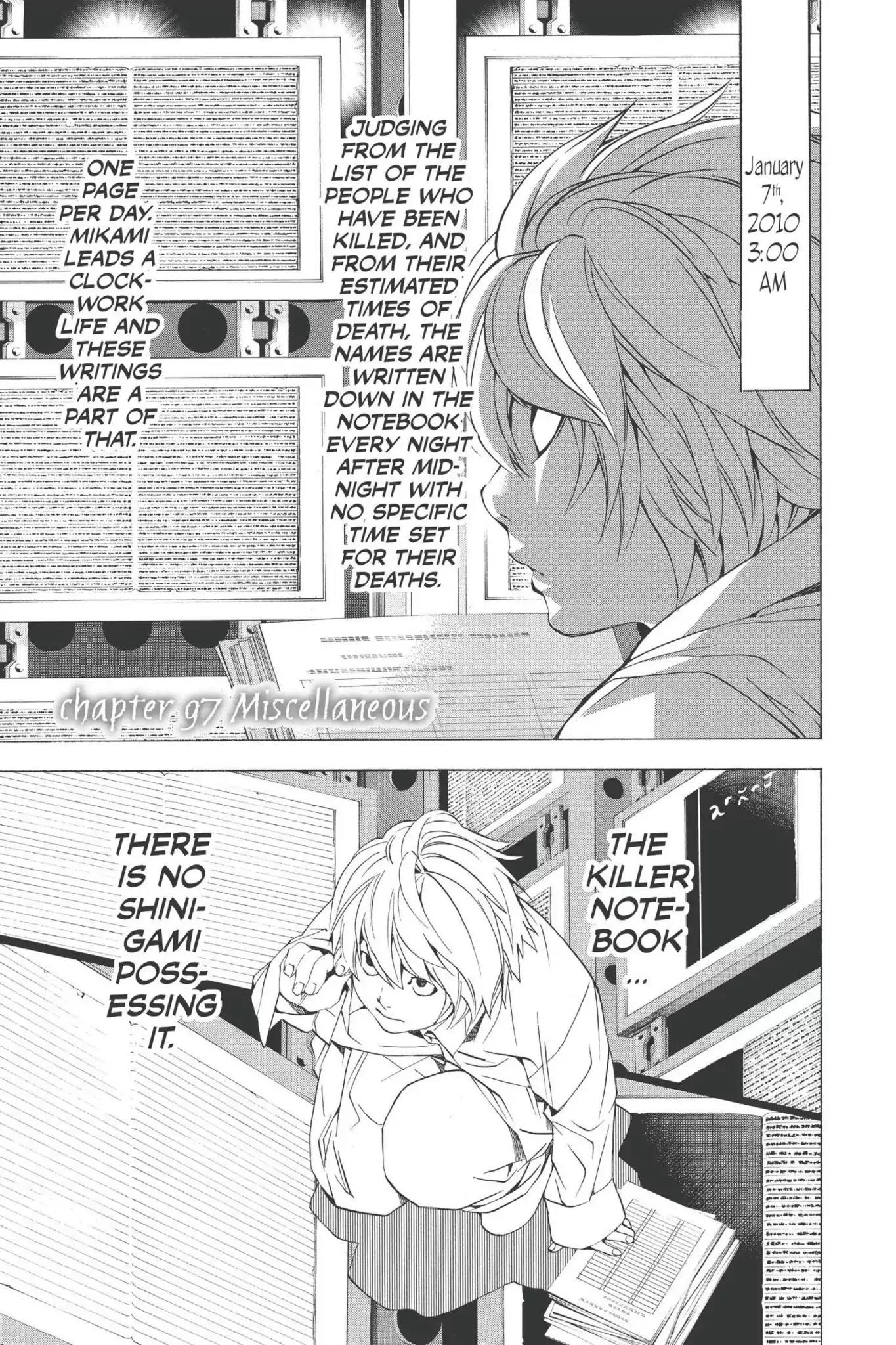 Death Note, Chapter 97 image 01